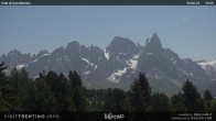 Archiv Foto Webcam Pale di San Martino, Trentino 11:00