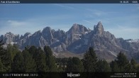 Archiv Foto Webcam Pale di San Martino, Trentino 13:00