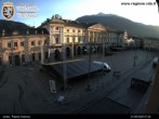 Archiv Foto Webcam Piazza Emile Chanoux, Aosta 06:00
