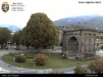 Archiv Foto Webcam Piazza Arco d'Augusto, Aosta 00:00