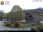 Archived image Webcam Aosta, Piazza Arco d'Augusto 06:00
