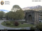 Archiv Foto Webcam Piazza Arco d'Augusto, Aosta 09:00