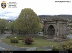 Archiv Foto Webcam Piazza Arco d'Augusto, Aosta 07:00