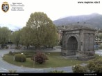 Archiv Foto Webcam Piazza Arco d'Augusto, Aosta 05:00