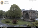 Archived image Webcam Aosta, Piazza Arco d'Augusto 07:00