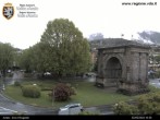 Archived image Webcam Aosta, Piazza Arco d'Augusto 09:00
