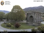 Archiv Foto Webcam Piazza Arco d'Augusto, Aosta 01:00