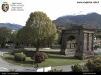 Archiv Foto Webcam Piazza Arco d'Augusto, Aosta 02:00