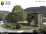 Archiv Foto Webcam Piazza Arco d'Augusto, Aosta 04:00
