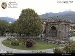 Archiv Foto Webcam Piazza Arco d'Augusto, Aosta 05:00