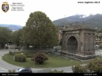 Archiv Foto Webcam Piazza Arco d'Augusto, Aosta 17:00