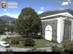 Archived image Webcam Aosta, Piazza Arco d'Augusto 13:00