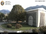 Archiv Foto Webcam Piazza Arco d'Augusto, Aosta 07:00