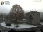 Archiv Foto Webcam Piazza Arco d'Augusto, Aosta 09:00