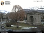Archiv Foto Webcam Piazza Arco d'Augusto, Aosta 11:00
