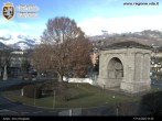 Archiv Foto Webcam Piazza Arco d'Augusto, Aosta 13:00