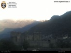 Archiv Foto Webcam Aostatal, Schloss Fenis 06:00