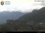 Archiv Foto Webcam Aostatal, Schloss Fenis 17:00