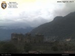 Archiv Foto Webcam Aostatal, Schloss Fenis 19:00