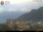 Archiv Foto Webcam Aostatal, Schloss Fenis 05:00