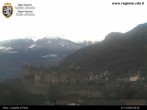 Archiv Foto Webcam Aostatal, Schloss Fenis 07:00