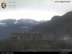 Archiv Foto Webcam Aostatal, Schloss Fenis 09:00