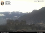 Archiv Foto Webcam Aostatal, Schloss Fenis 07:00