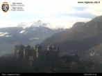 Archiv Foto Webcam Aostatal, Schloss Fenis 13:00