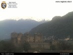 Archiv Foto Webcam Aostatal, Schloss Fenis 05:00