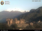 Archiv Foto Webcam Aostatal, Schloss Fenis 06:00