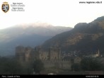 Archived image Webcam Aosta Valley, Fenis Castle 05:00