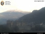 Archiv Foto Webcam Aostatal, Schloss Fenis 06:00