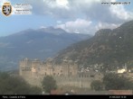 Archiv Foto Webcam Aostatal, Schloss Fenis 09:00