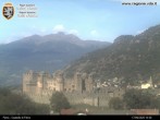 Archiv Foto Webcam Aostatal, Schloss Fenis 09:00