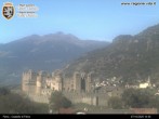 Archiv Foto Webcam Aostatal, Schloss Fenis 09:00