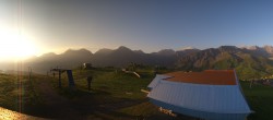 Archiv Foto Webcam Tschuggen, Arosa Bergbahnen 05:00