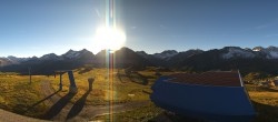 Archiv Foto Webcam Tschuggen, Arosa Bergbahnen 08:00