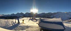 Archiv Foto Webcam Tschuggen, Arosa Bergbahnen 07:00
