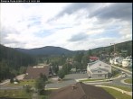 Archiv Foto Webcam Zelezna Ruda: Im Ort 15:00