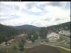 Archiv Foto Webcam Zelezna Ruda: Im Ort 11:00