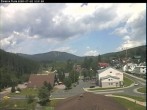 Archiv Foto Webcam Zelezna Ruda: Im Ort 11:00