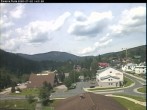 Archiv Foto Webcam Zelezna Ruda: Im Ort 13:00