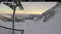 Archiv Foto Webcam Klewenalp - Bergstation 07:00