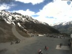 Archiv Foto Webcam Mont Blanc Südhang 11:00
