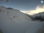 Archiv Foto Webcam Mont Blanc Südhang 07:00