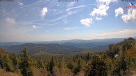 Archived image Webcam Großer Arber mountain 13:00
