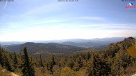 Archived image Webcam Großer Arber mountain 11:00