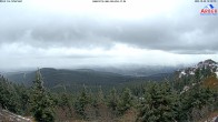 Archived image Webcam Großer Arber mountain 13:00