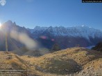 Archiv Foto Webcam Les Aiguilles de Charmonix 07:00