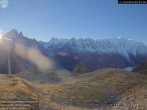 Archiv Foto Webcam Les Aiguilles de Charmonix 07:00